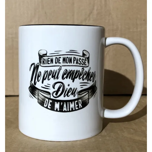 MUG - Rien de mon passé ne peut empêcher Dieu de m'aimer