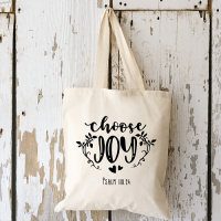 Tote bag Choose joy