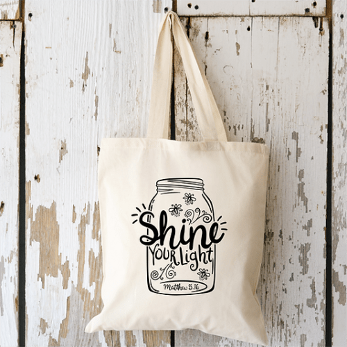 Tote bag Shine your light