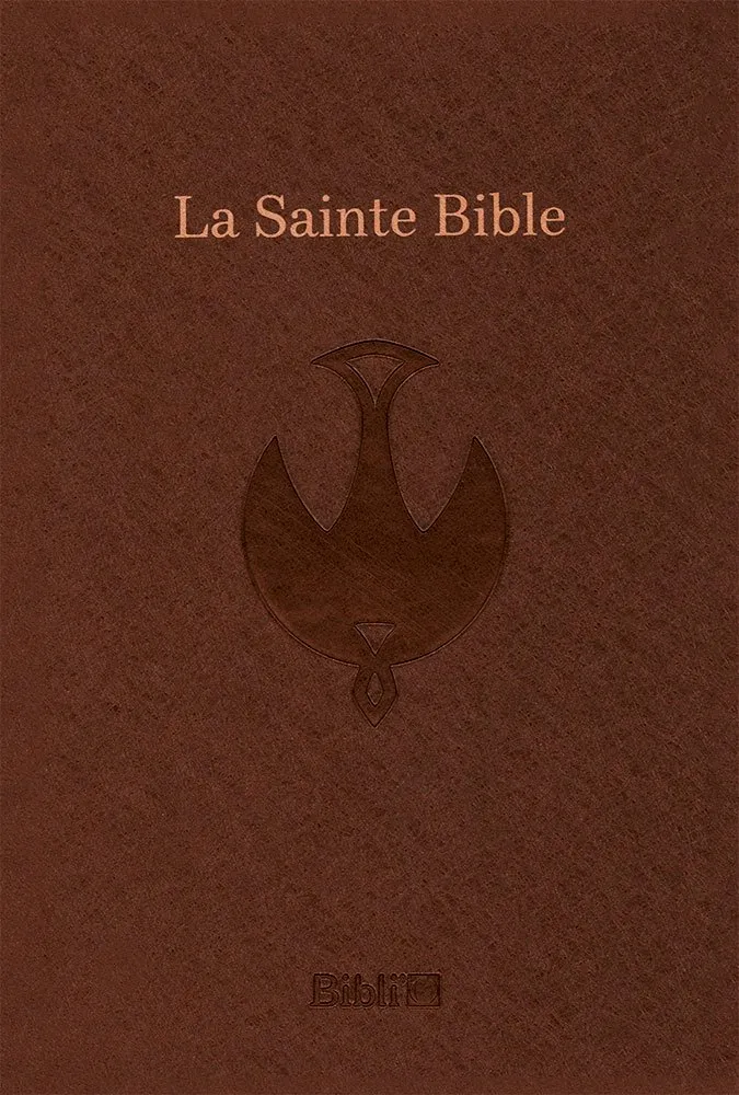 BIBLE COLOMBE, SB1059, SOUPLE VINYLE BEIGE