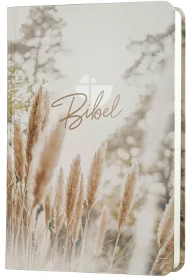 Allemand - Bible Schlachter avec parralèle rigide motif roseau