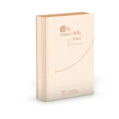 Bible Segond 21 Vie Nouvelle - souple - toile beige - avec boîtier