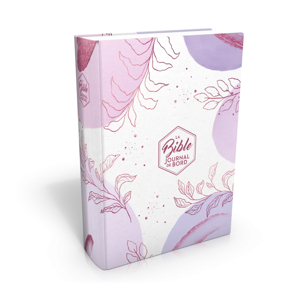 Bible Segond 21 - Journal de bord - couverture rigide toile imprimée motifs