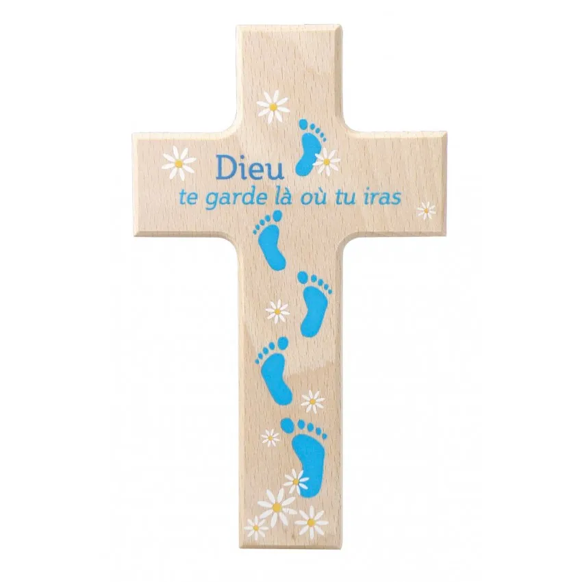 Croix en bois Pas, Dieu te garde