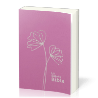 Bible Segond 1910 souple rose, gros caractères