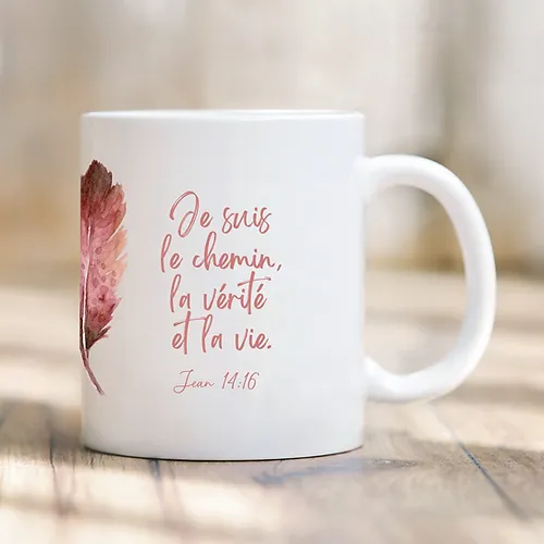 Tasse "Je suis le chemin"