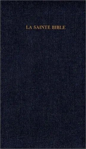 BIBLE SEGOND 1910, JEANS, TR.OR, ONGLETS, FERM. ECLAIR
