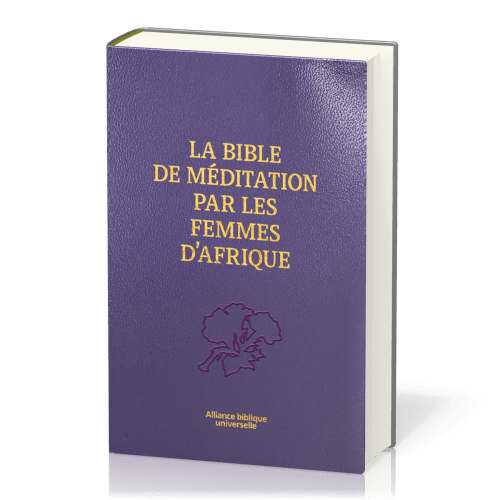 Bible de méditation par les femmes d'Afrique (La) - Edition haut de gamme - simili semi souple viole