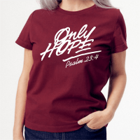 T-Shirt femme "Only Hope" xs à xxl (4 couleurs )