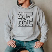 Pull à capuche "No Shame No Game" xs à xxl (4 couleurs)