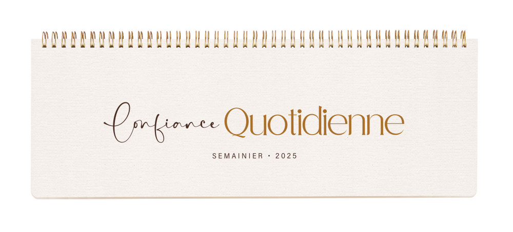 Cal (semainier) Confiance quotidienne 2025