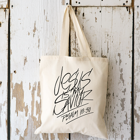 Tote bag " Jesus is my Savior "