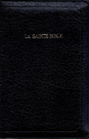 Bible Segond 1910 compact Similicuir bleu marine, ferm. éclair