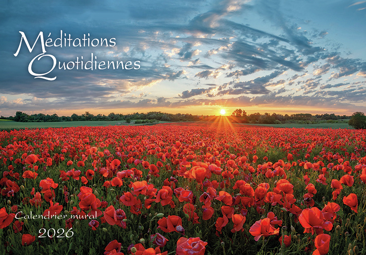 CAL Méditations quotidiennes -  à effeuiller-bloc et plaque