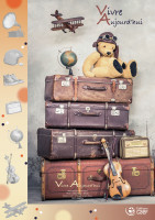 CAL VIVRE AUJOURD'HUI MURAL A EFFEUILLER