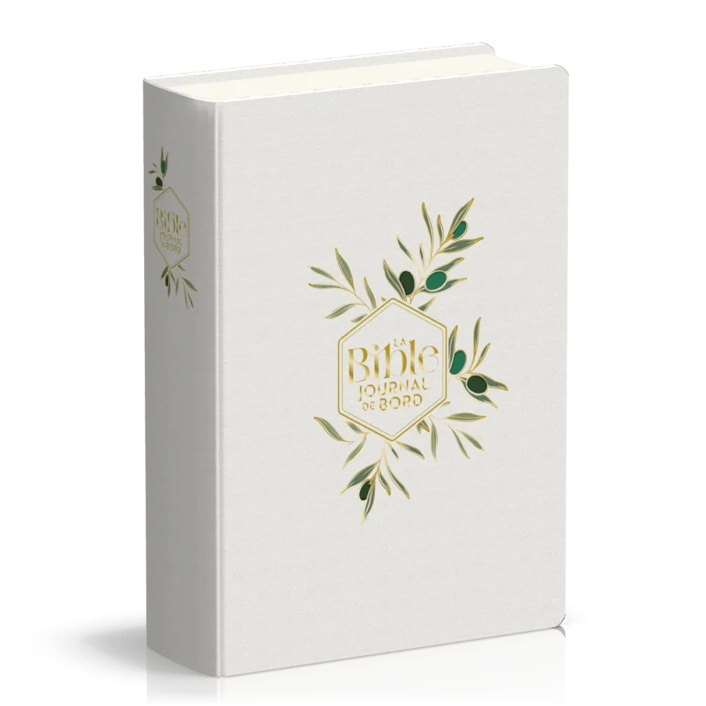 Bible Segond 21 Journal de bord - couverture souple toile blanche