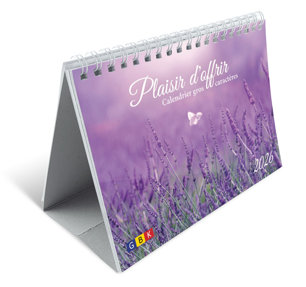 CAL PLAISIR D'OFFRIR GROS CARACTERES