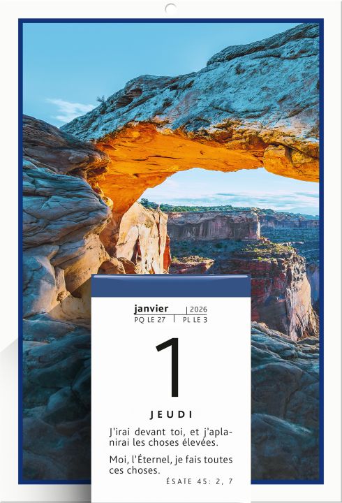 Cal Parole pour aujourd'hui à effeuiller - 1 verset