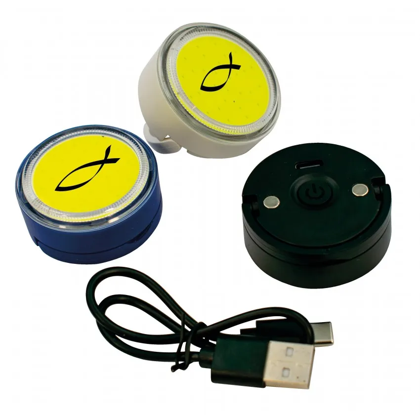 Mini-lampe Ichtus - Bleu
