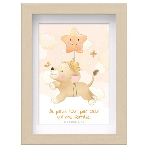 Mon cadre inspritation enfant lionceau