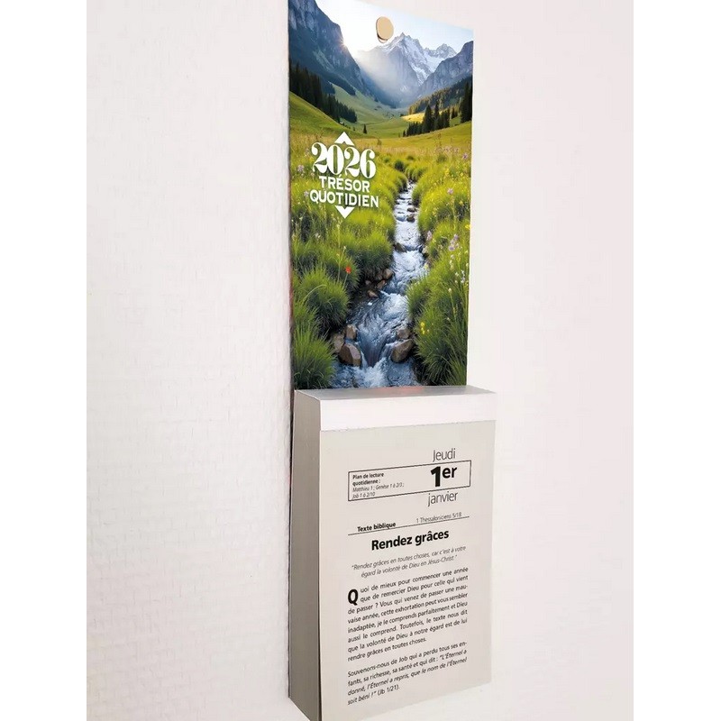 Cal Trésor quotidien - à effeuiller