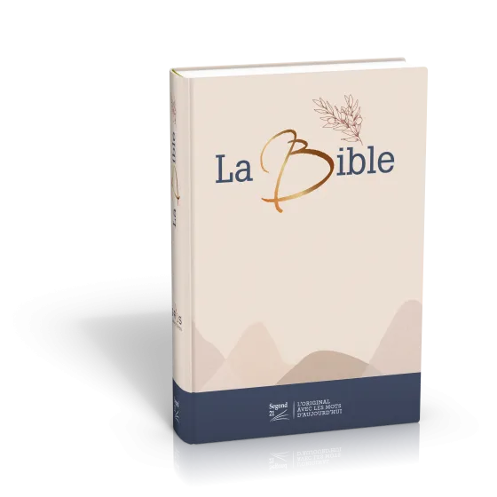Bible Segond 21 gros caractères rigide toilée matelassée Soeur-Co