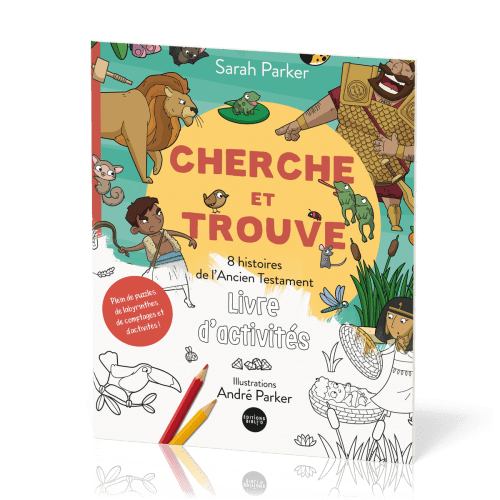 Cherche et trouve - 8 histoires de l'Ancien Testament - Cahier d'activités