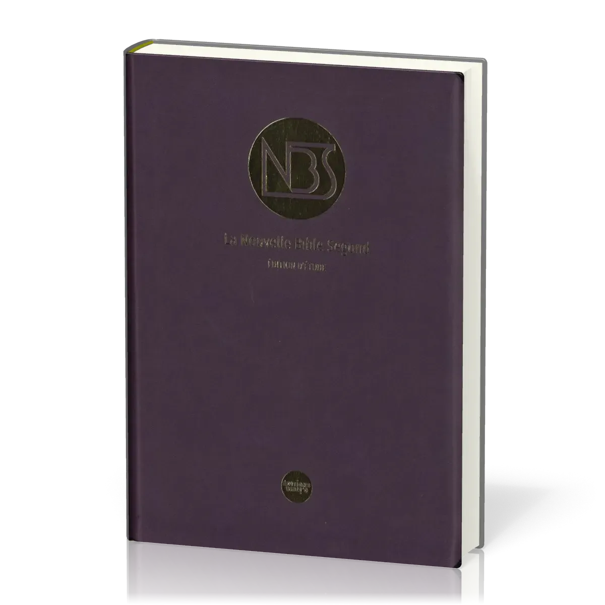 Bible NBS - étude - souple similicuir prune