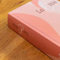 Bible Segond 21, gros caractères - couverture rigide et illustrée - rose