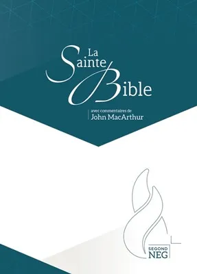 Bible d'étude NEG MacArthur couverture rigide illustrée