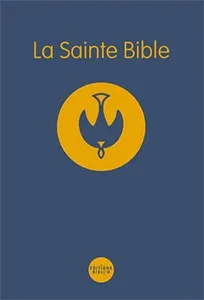 Bible Colombe broché - Couverture souple bleue