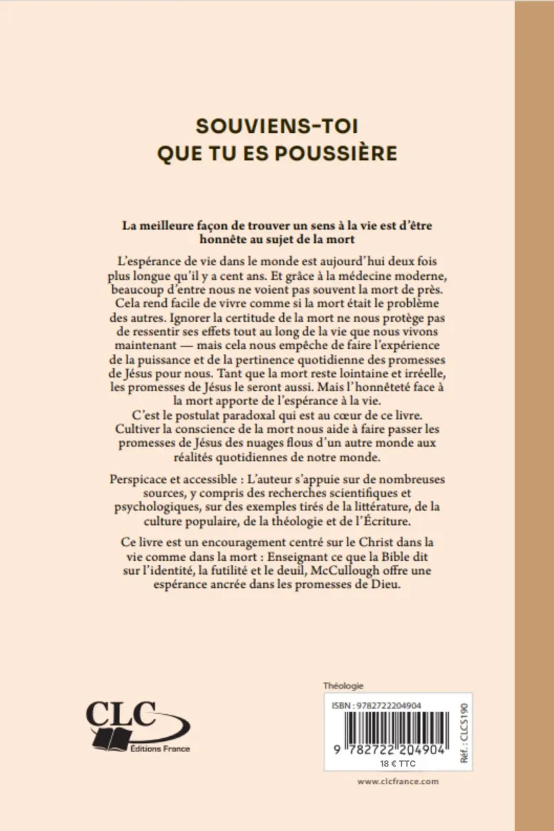 Souviens-toi que tu es poussière