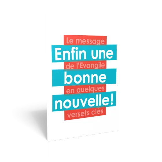 ENFIN UNE BONNE NOUVELLE !