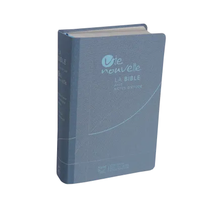 Bible Segond 21 Vie Nouvelle - toile bleue - tranche argent
