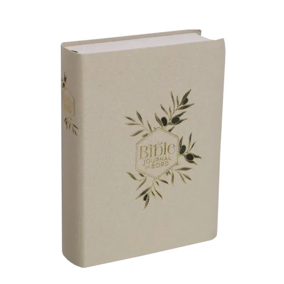 Bible Segond 21 Journal de bord - couverture souple toile blanche