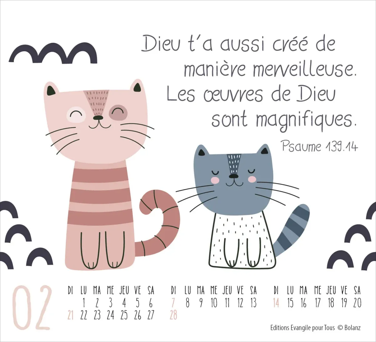 CAL PETITS AMIS - MINI CALENDRIER