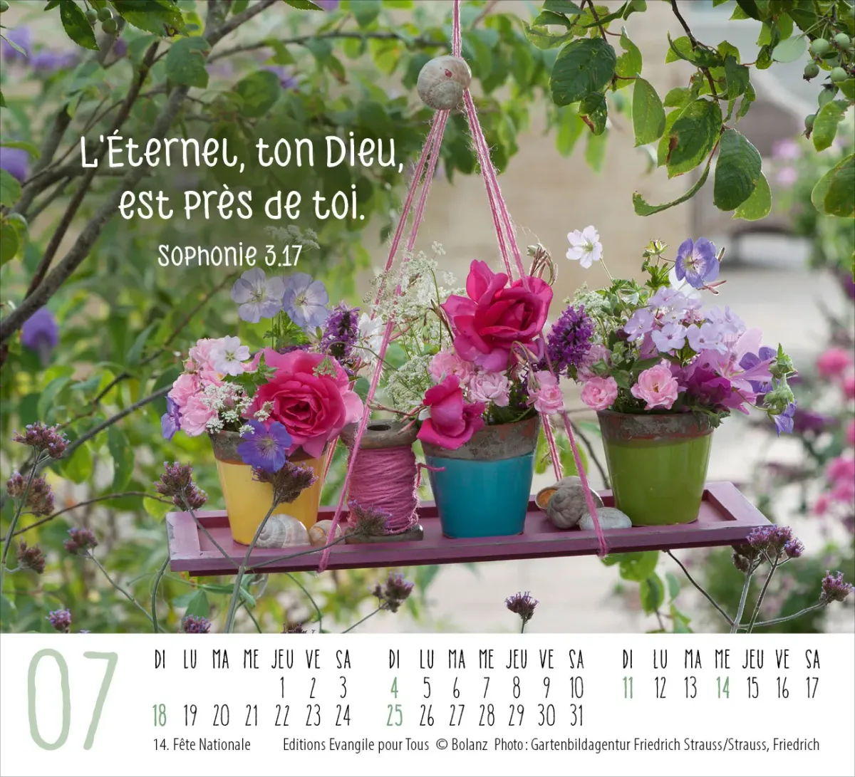 CAL HARMONIE FLEURS