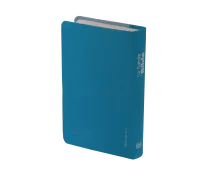 Bible Segond NEG compact, couverture souple, toile duo bleu lagon/bleu ciel