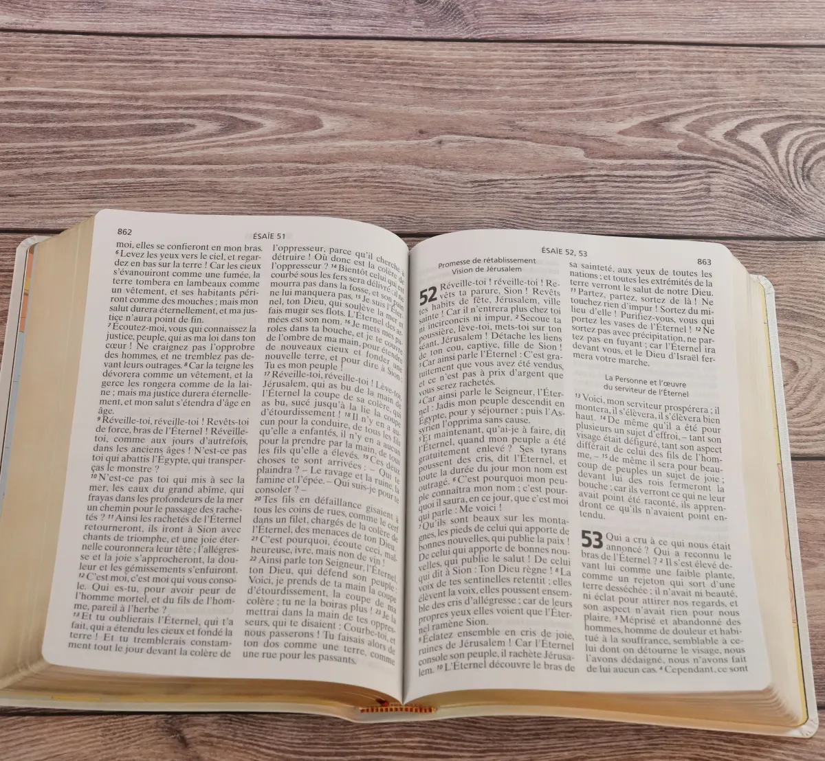 Bible Segond NEG gros caractères - blanche