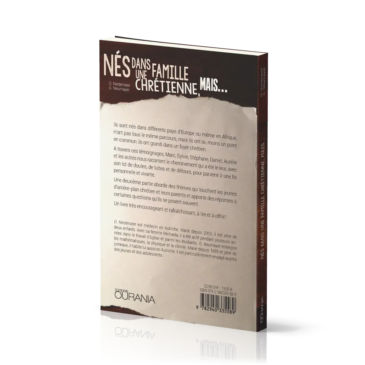 Nés dans une famille chrétienne, mais.....