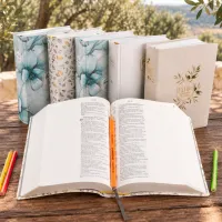 Bible Segond 21 Journal de bord - couverture souple toile blanche