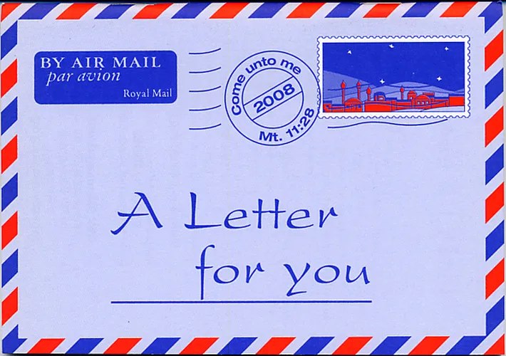 UNe lettre pour vous - anglais