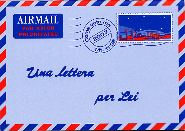 Une lettre pour vous - italien