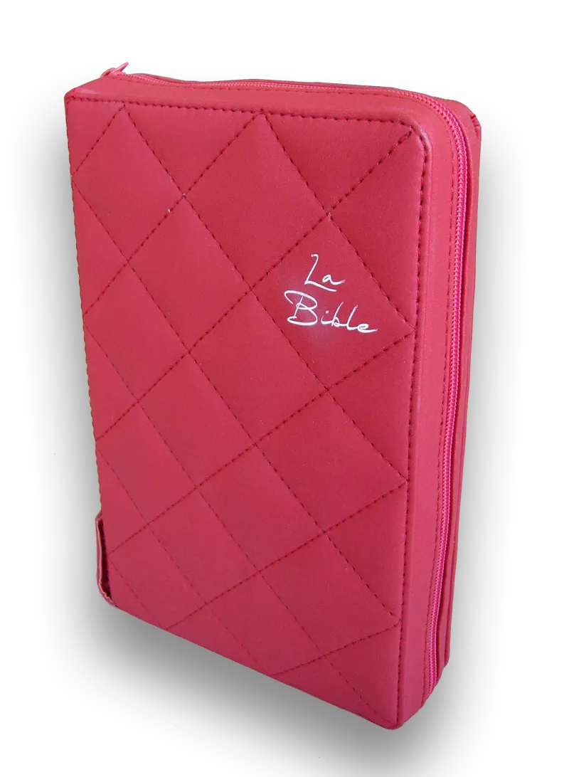 BIBLE SEGOND 21 SOUPLE ROUGE MATELASSEE