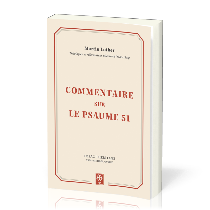 COMMENTAIRE SUR LE PSAUME 51