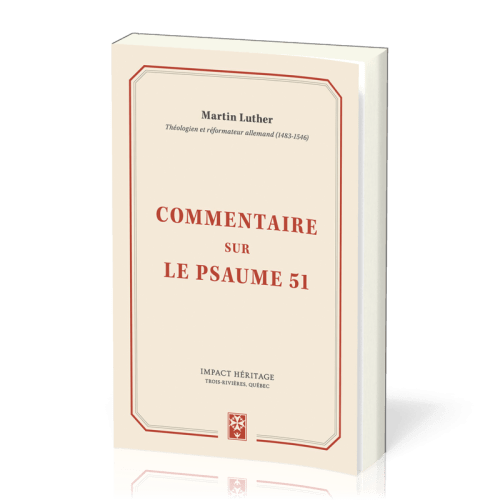 COMMENTAIRE SUR LE PSAUME 51