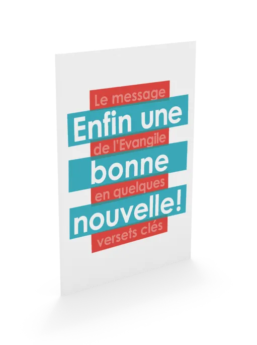 ENFIN UNE BONNE NOUVELLE !
