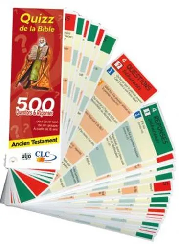 Quiz de la Bible - Ancien Testament - 500 questions & réponses