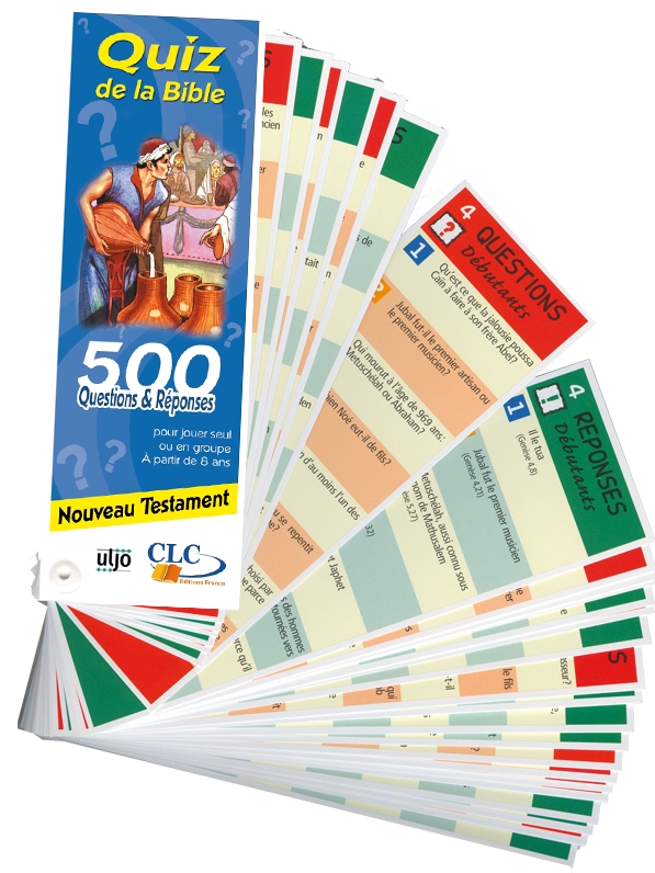 Quiz de la Bible - Nouveau Testament  - 500 questions & réponses