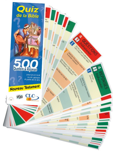 Quiz de la Bible - Nouveau Testament  - 500 questions & réponses